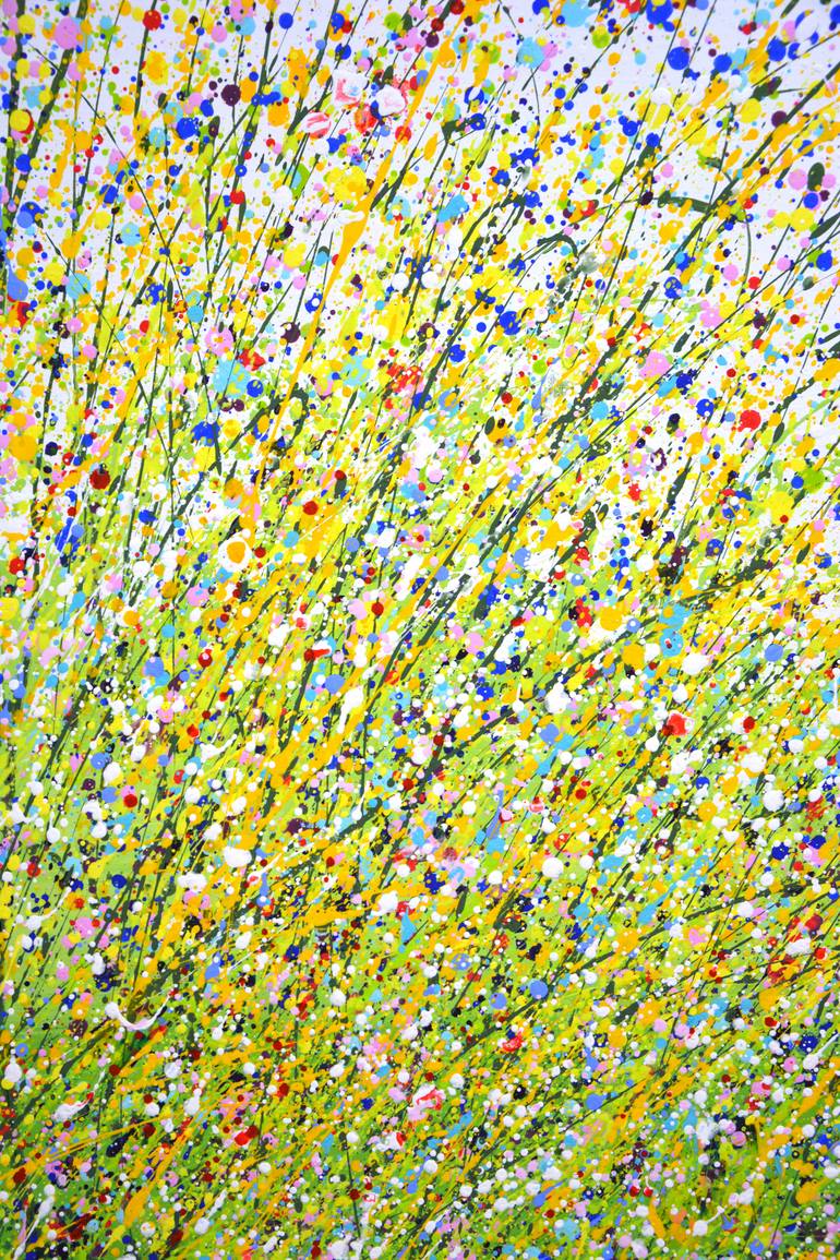 Original Expressionism Landscape Painting by Iryna Kastsova