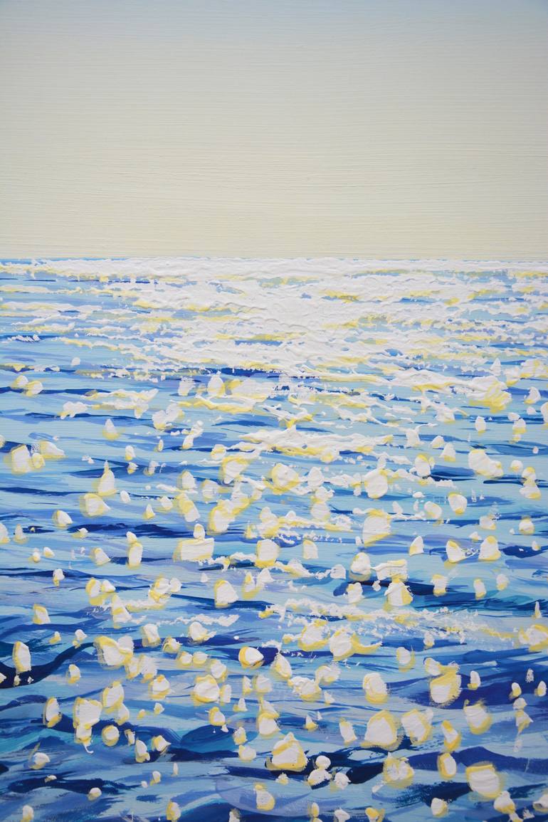Original Contemporary Seascape Painting by Iryna Kastsova