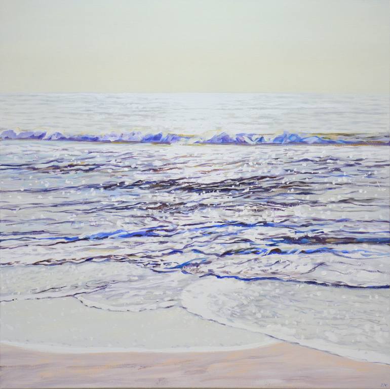 The sounds of the morning waves. Painting by Iryna Kastsova | Saatchi Art