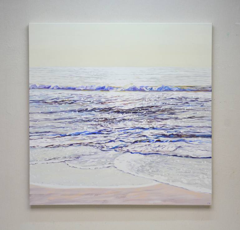 The sounds of the morning waves. Painting by Iryna Kastsova | Saatchi Art