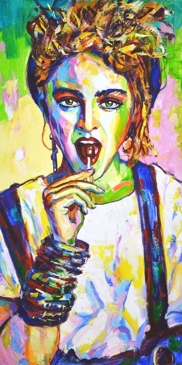 Print of Pop Art Pop Culture/Celebrity Paintings by Iryna Kastsova