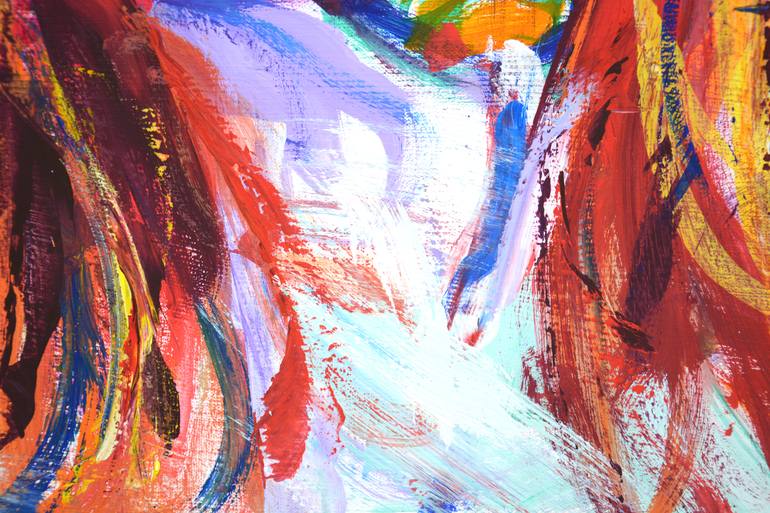 Original Abstract Expressionism Pop Culture/Celebrity Painting by Iryna Kastsova