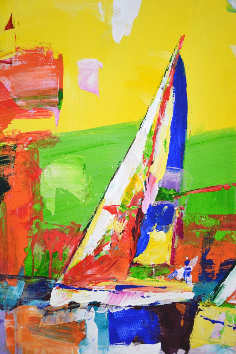 Original Abstract Expressionism Other Painting by Iryna Kastsova