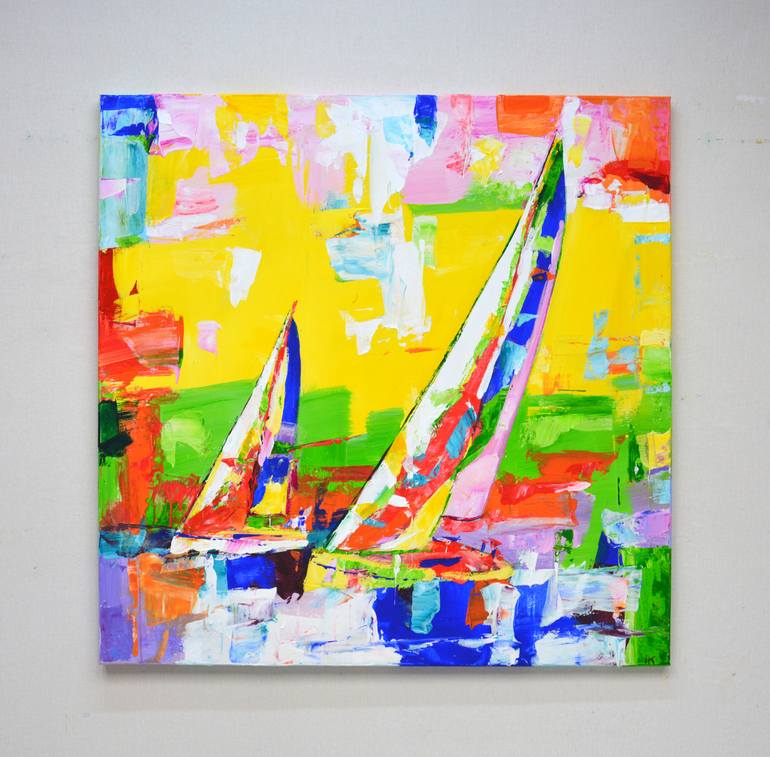 Original Abstract Expressionism Other Painting by Iryna Kastsova