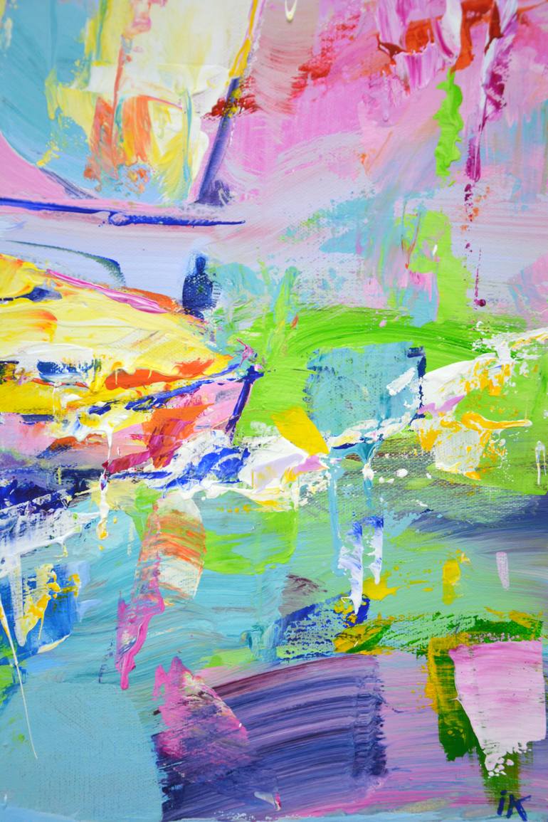 Original Abstract Expressionism Other Painting by Iryna Kastsova