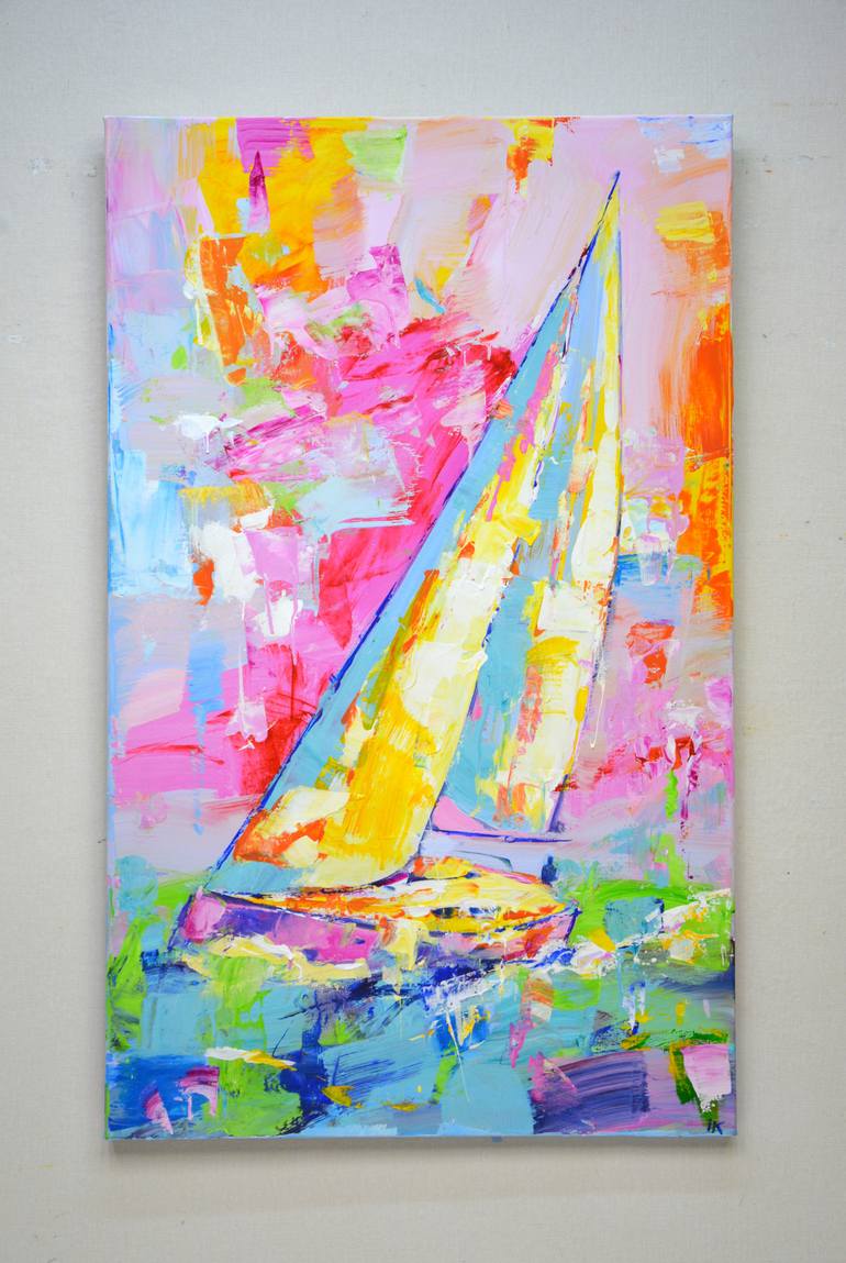Original Abstract Expressionism Other Painting by Iryna Kastsova