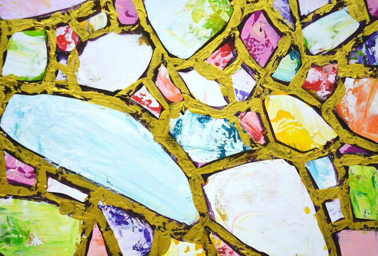 Original Abstract Expressionism Abstract Painting by Iryna Kastsova