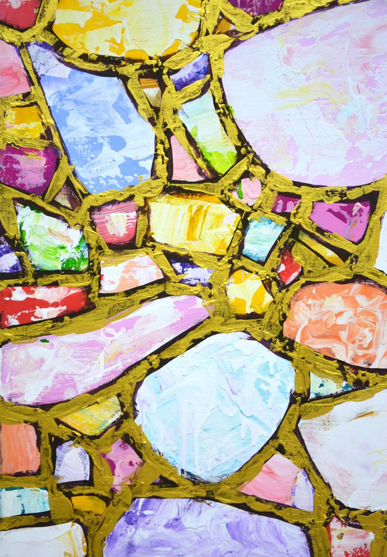 Original Abstract Expressionism Abstract Painting by Iryna Kastsova