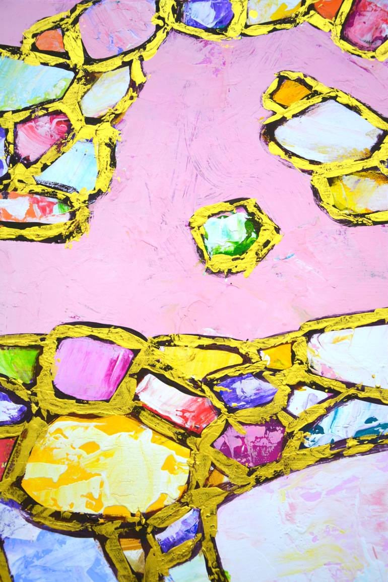 Original Abstract Expressionism Abstract Painting by Iryna Kastsova