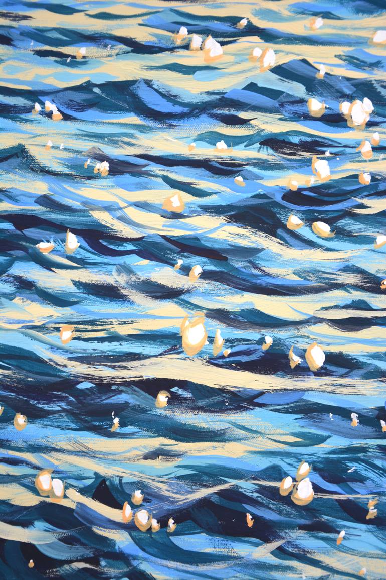 Original Fine Art Water Painting by Iryna Kastsova