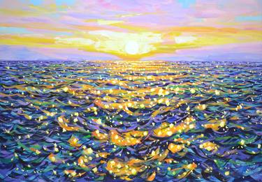 Original Expressionism Seascape Paintings by Iryna Kastsova