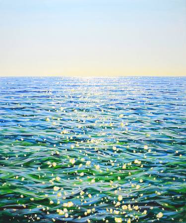 Print of Realism Seascape Paintings by Iryna Kastsova