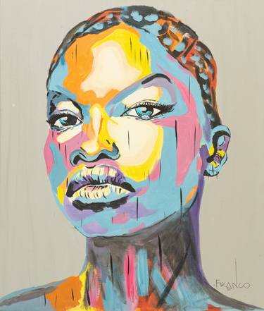 Print of Conceptual Pop Culture/Celebrity Paintings by Franco Rodrigo Santos Moreira