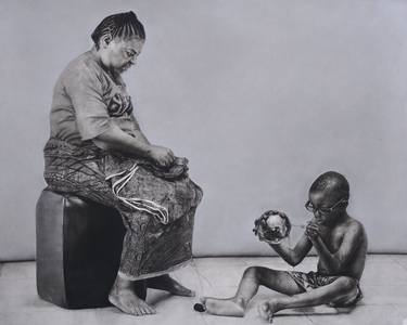 Original Contemporary Culture Drawings by Stanley Nwite