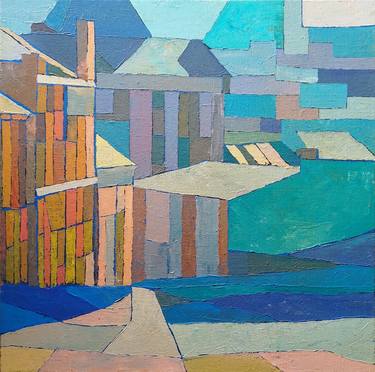 Print of Abstract Architecture Paintings by Sergio Kovalov