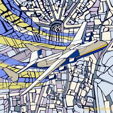 Print of Modern Aeroplane Digital by Sergio Kovalov