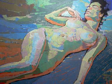 Print of Fine Art Nude Paintings by Sergio Kovalov