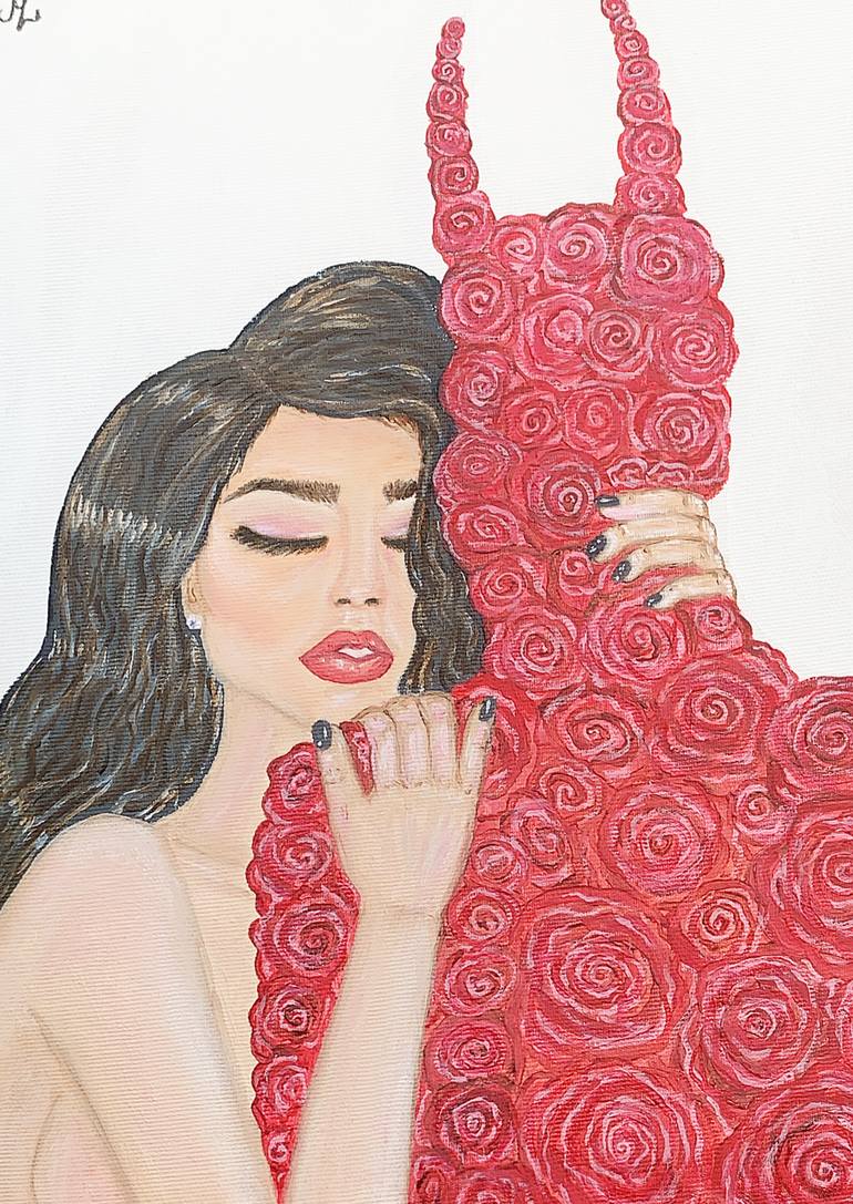 Original Pop Art Pop Culture/Celebrity Painting by M L