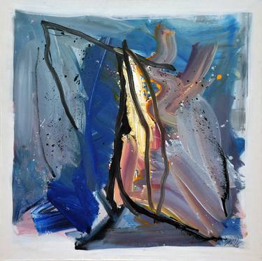 Original Abstract Expressionism Abstract Painting by Mario Dycke