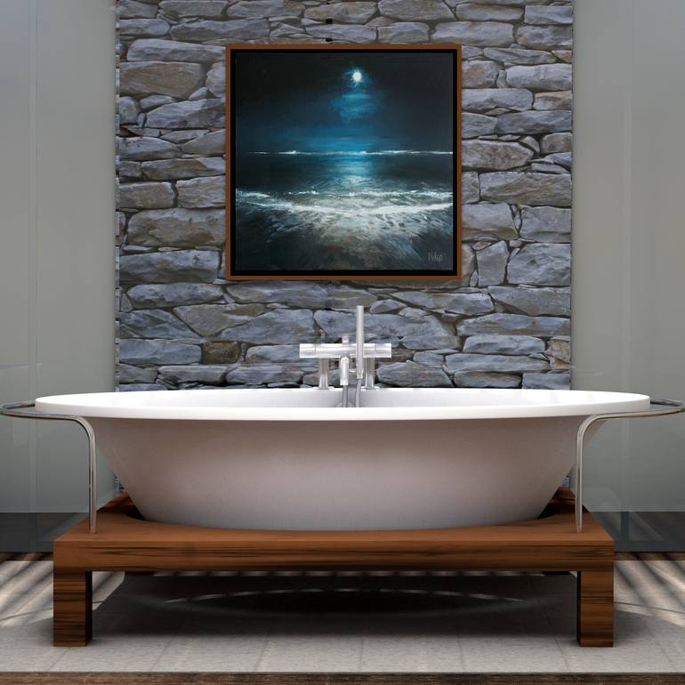 Original Contemporary Beach Painting by Marc Ward