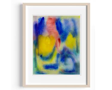 Print of Abstract Expressionism Abstract Drawings by Vahe Apoyan