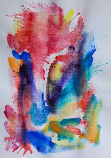 Print of Abstract Expressionism Abstract Paintings by Vahe Apoyan