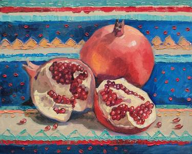 Original Food Paintings by Inga Batkayeva