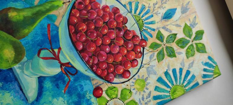 Original Impressionism Still Life Painting by Inga Batkayeva