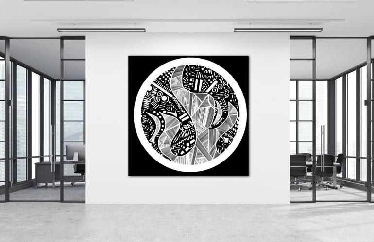 Original Conceptual Abstract Digital by Joanna  Macgregor