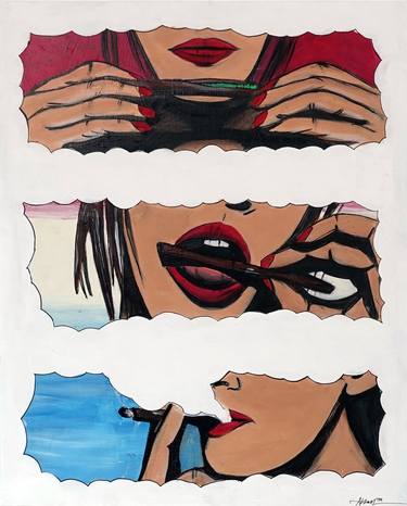 Print of Pop Art Pop Culture/Celebrity Paintings by Allan TM