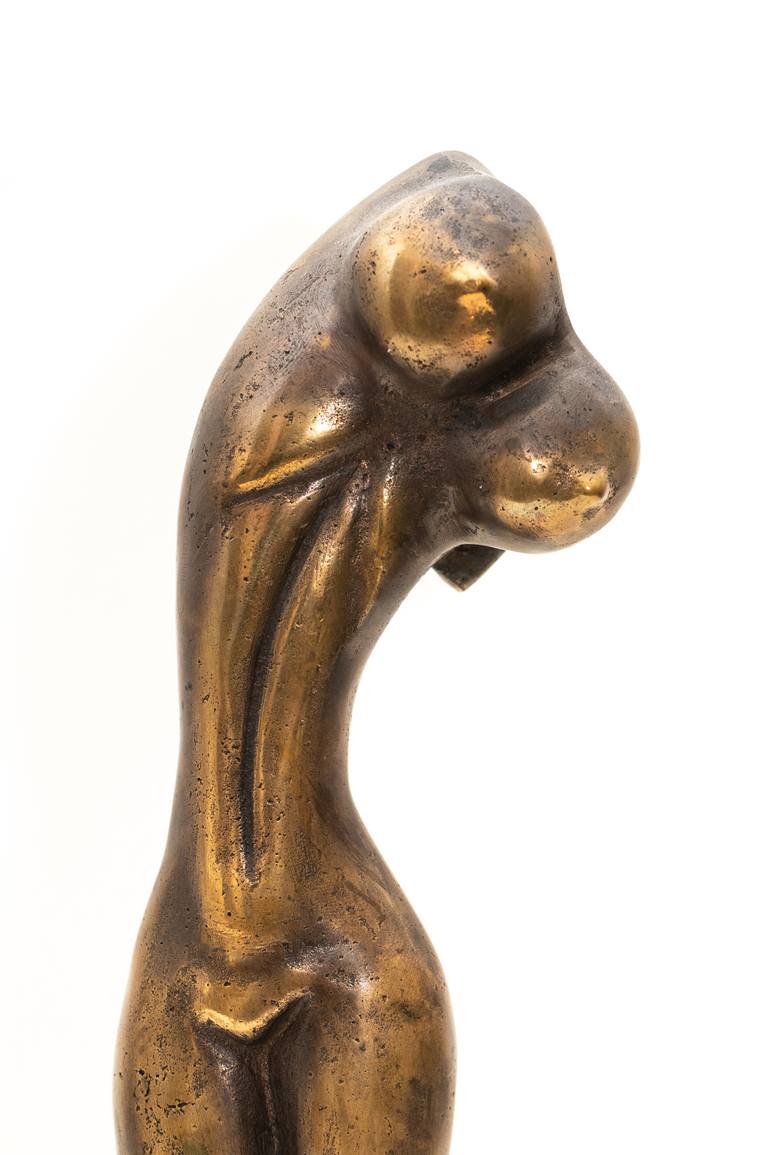 Original Figurative Women Sculpture by Gocha Huskivadze