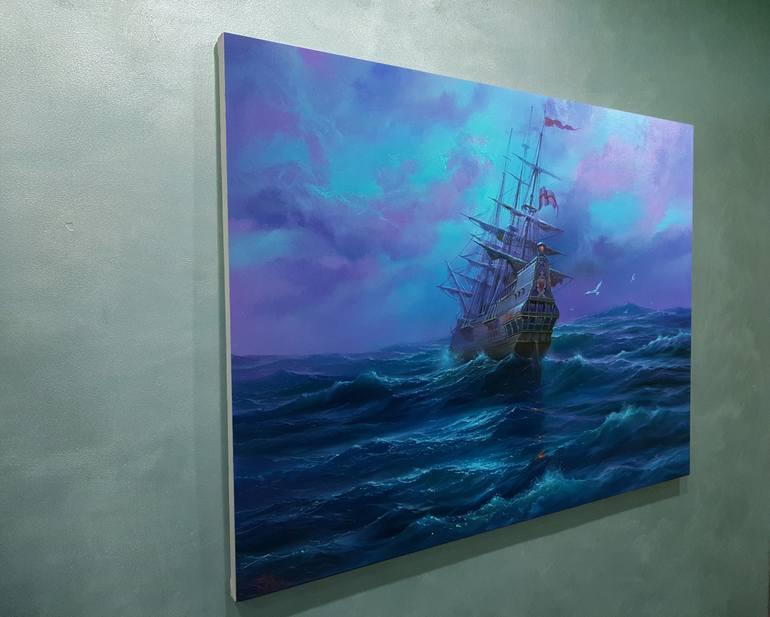 Original Realism Seascape Painting by Igor Onoprienko