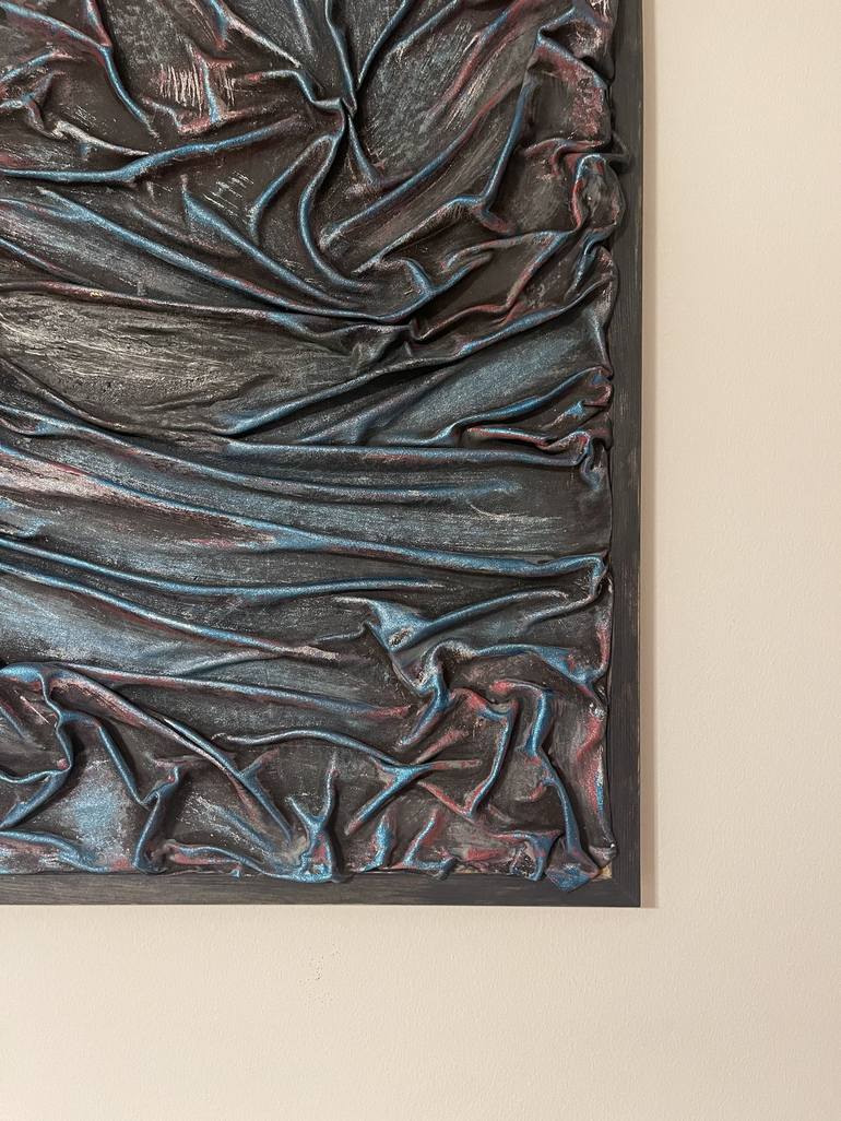 Original 3d Sculpture Abstract Painting by Sezen Ozdemir