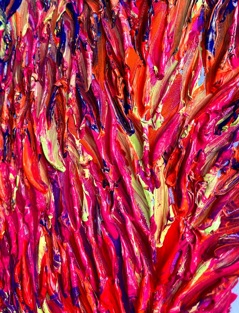 Original Pop Art People Painting by Sezen Ozdemir