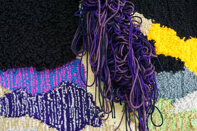 Original Abstract Expressionism Abstract Sculpture by Vanessa Valero