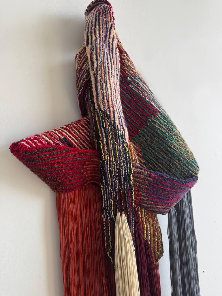 Original Abstract Expressionism Abstract Sculpture by Vanessa Valero