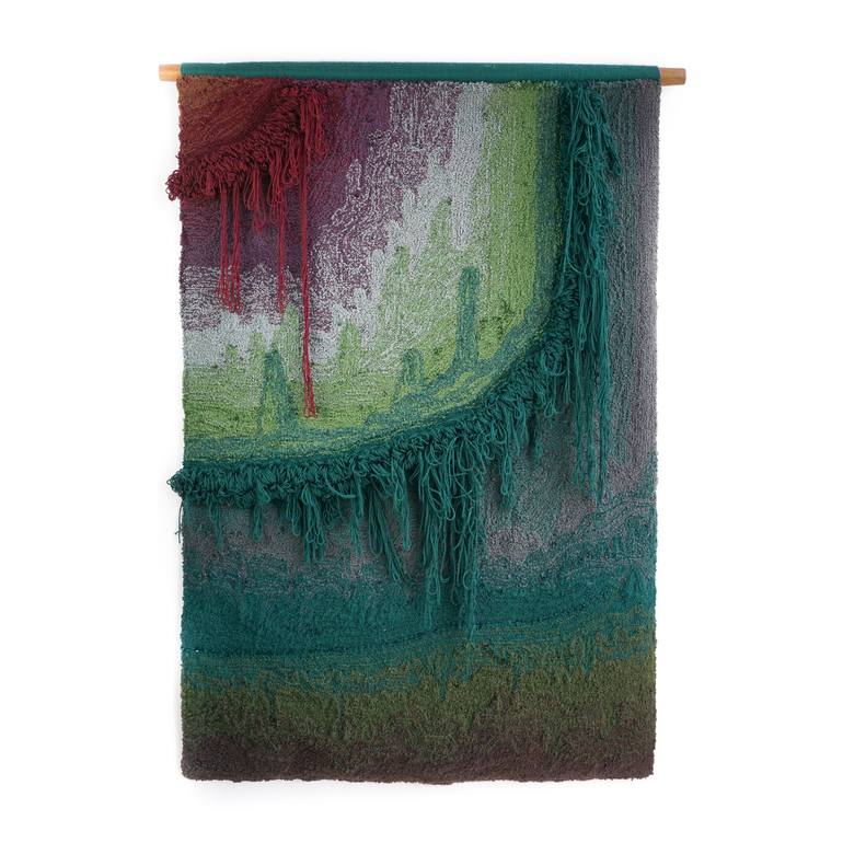 Original Abstract Expressionism Abstract Sculpture by Vanessa Valero