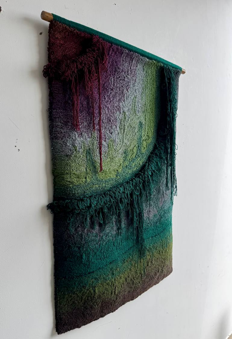 Original Abstract Expressionism Abstract Sculpture by Vanessa Valero