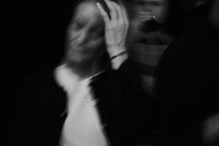 Original People Photography by Snezana Nikolic | Black & White Art on Paper | The night 2
