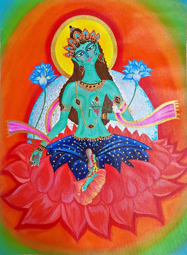 Original Religious Paintings by Seemantaparna Ghosh