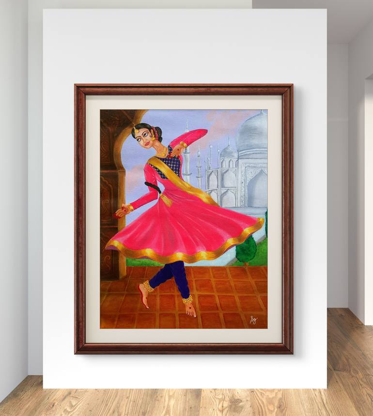 Original Portraiture Women Painting by Seemantaparna Ghosh