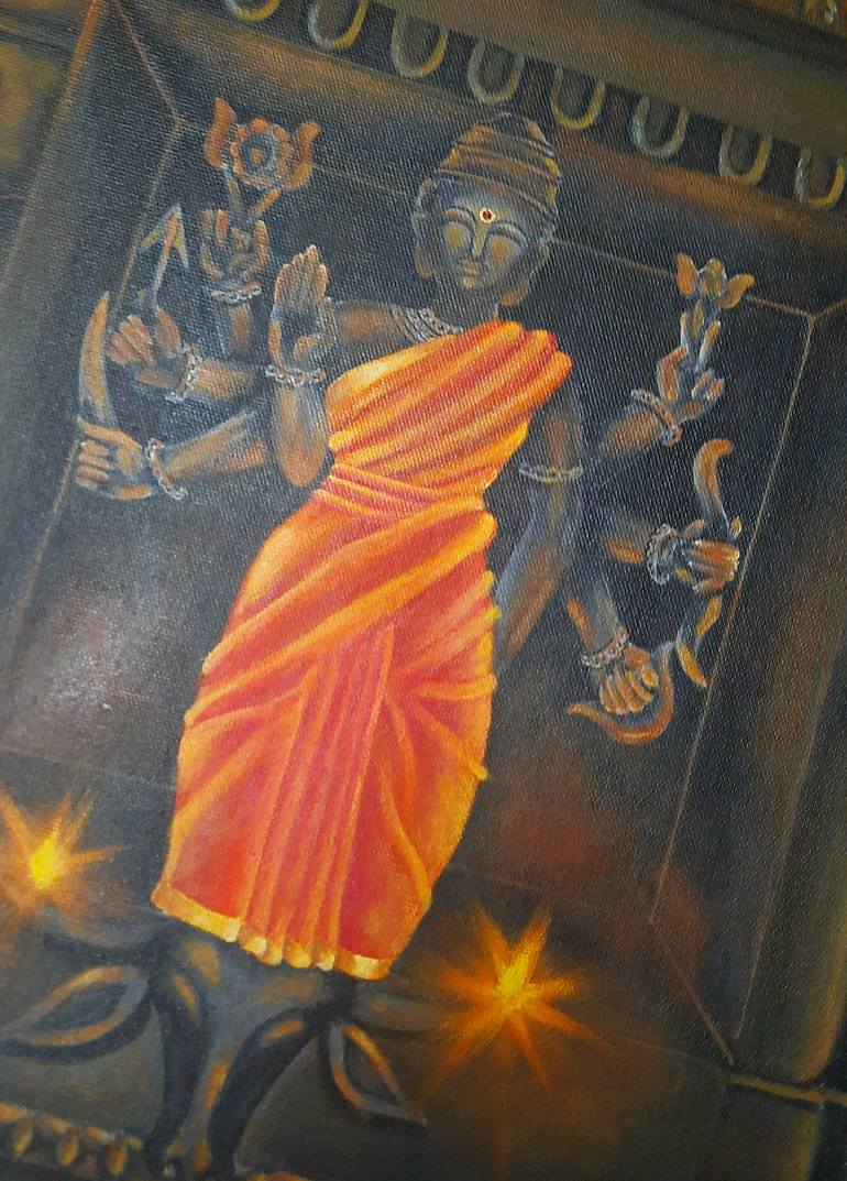 Original Figurative People Painting by Seemantaparna Ghosh