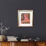 This painting is only for reference purpose, frame is not included with the painting.