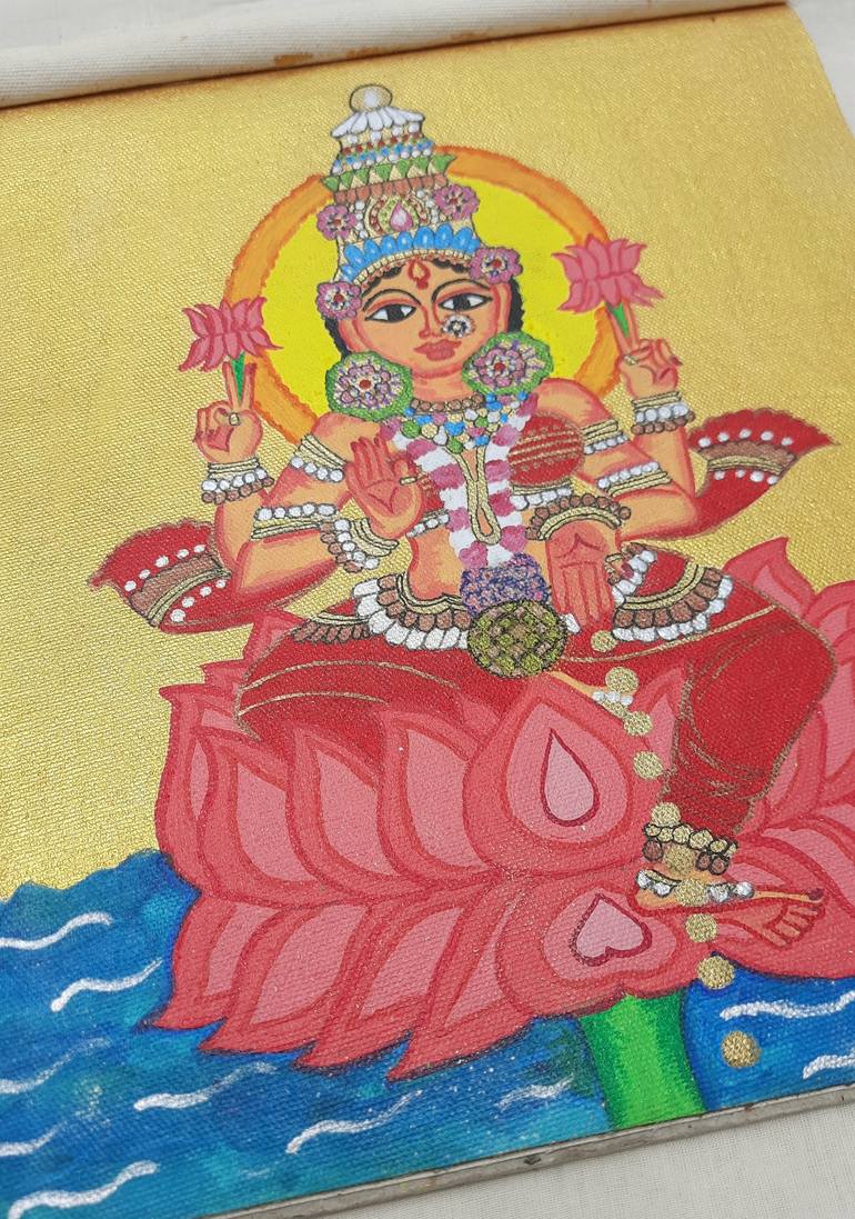 Original Religious Painting by Seemantaparna Ghosh
