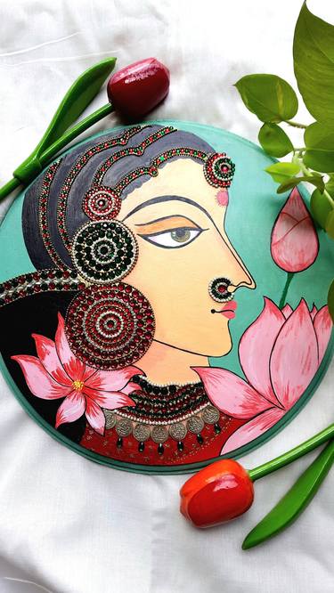 Original Realism Women Sculpture by Seemantaparna Ghosh