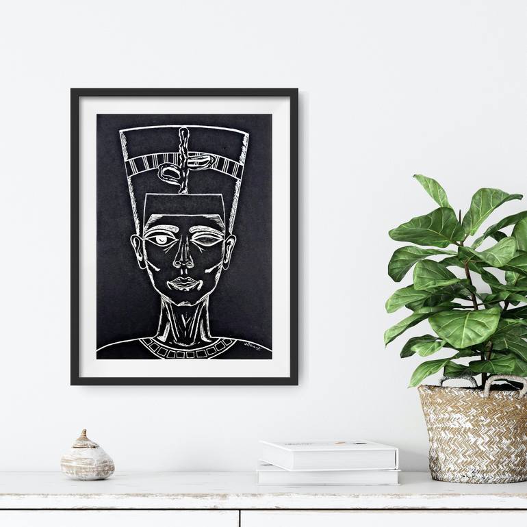 Original Portraiture Portrait Painting by Seemantaparna Ghosh