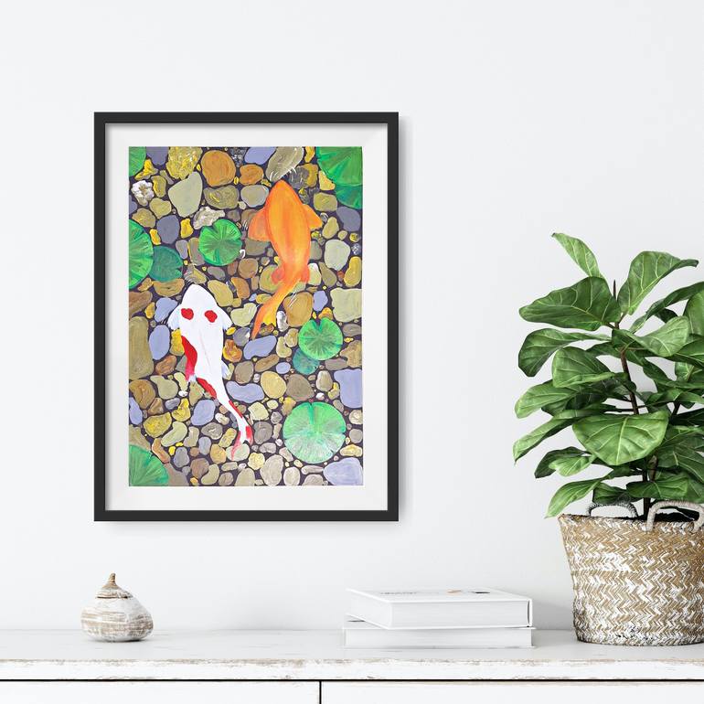 Original Figurative Animal Painting by Seemantaparna Ghosh