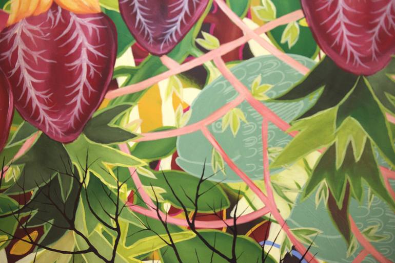 Original Surrealism Nature Painting by Roberta Pizzi