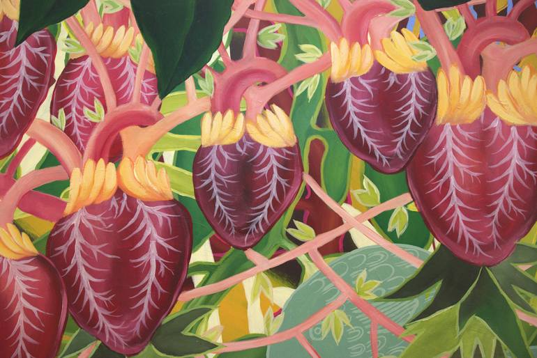 Original Surrealism Nature Painting by Roberta Pizzi