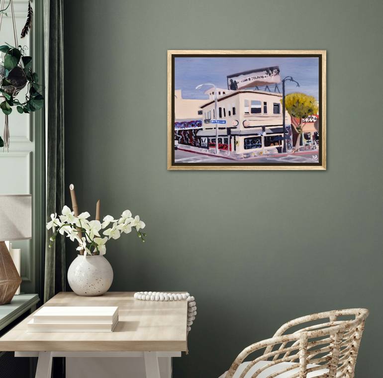 Original Realism Cities Painting by Wendy Brown